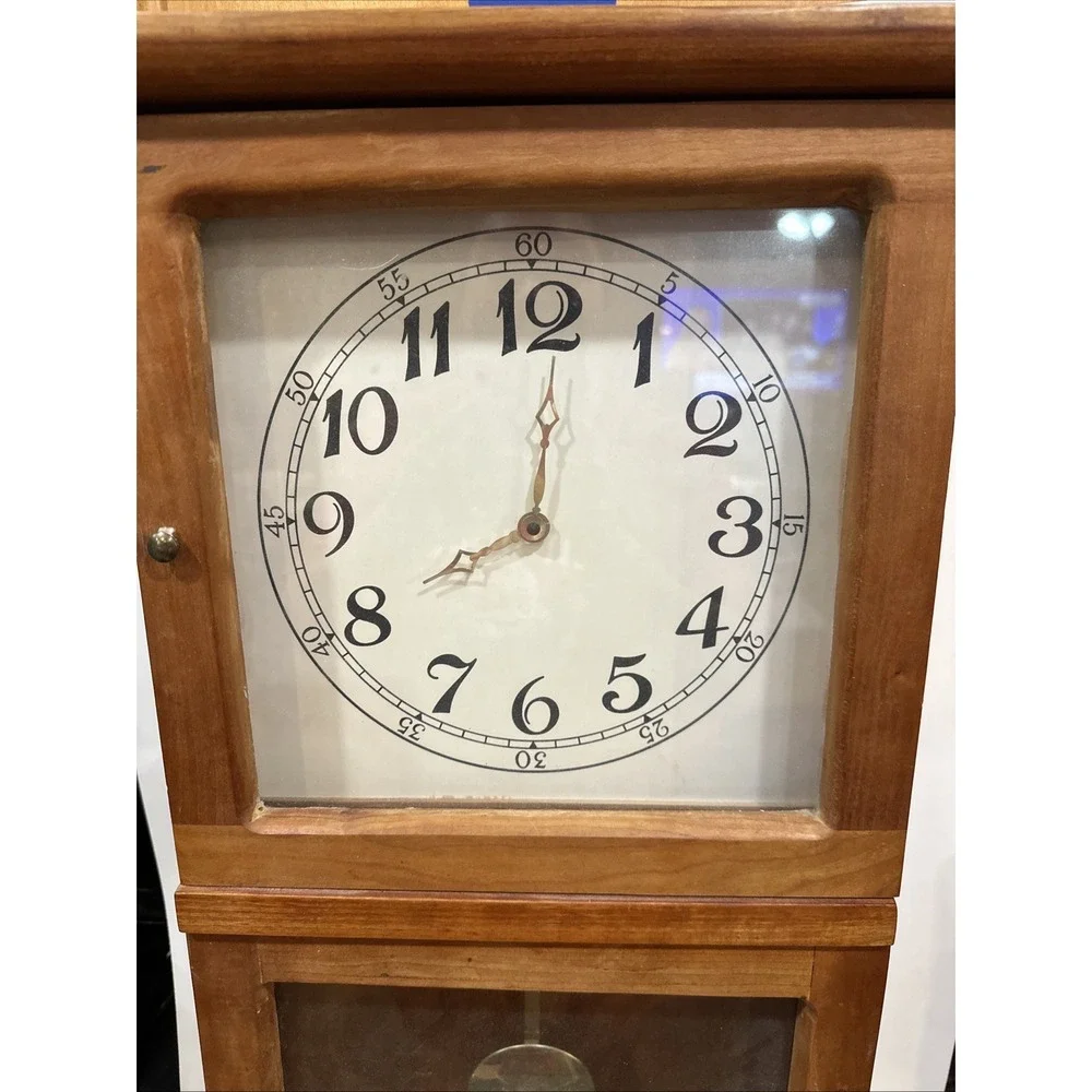 ANTIQUE SESSIONS REGULATOR OAK 